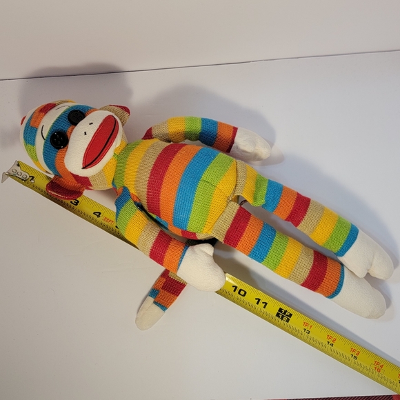 TY Beanie Buddies Collection 2 Sock Monkeys Both Year 2011 - Picture 11 of 12